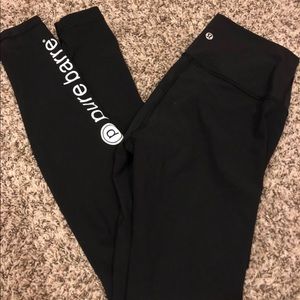 Lululemon x Pure Barre Wunder Under Leggings